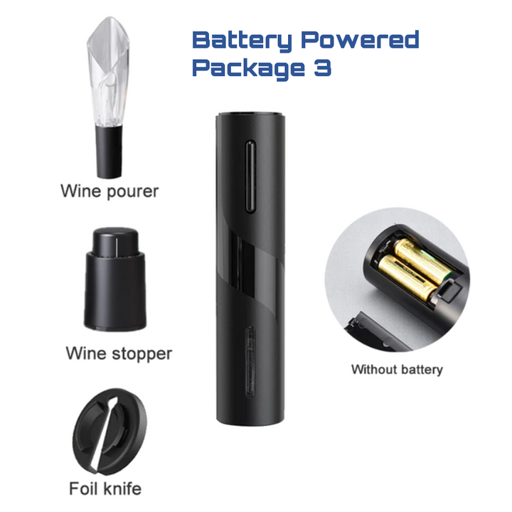 Rechargeable Electric Wine Bottle Opener