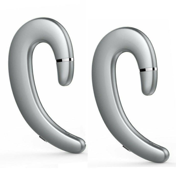 Silver Bone Conduction Earphones