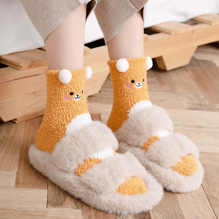 Women's  Fuzzy Socks Winter Warm Fleece